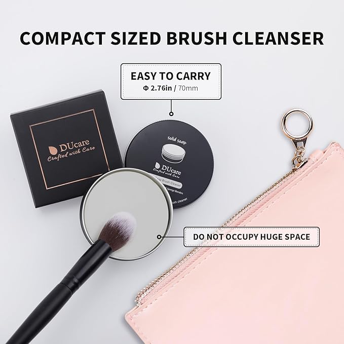 DUcare Brush Wash Bar - Gentle Makeup Brush Washing Bar