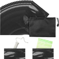 Tampon Disposal Bags Pack of 101,Black Sealable and Prevents Odours Feminine Hygiene Disposal Bag with Storage Bag 4.7x6 inches Opaque Sanitary Trash Bags for Tampons,Hygienic Products