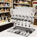 ZIXIAOS Perfume Refill Tool Kit with 12 Bottles, Perfume Dispenser Transfer Tools, Liquid Filling Machine Transfer Kit for Liquid Cologne Fragrance Sample Essential Oils