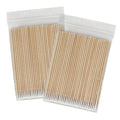 Eyxformula Pointed Tip Cotton Swabs, 200 Pcs, FSC Certified Wooden Sticks