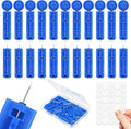 Acne Needle, 100 Pcs Disposable sterile Needles and 144 Dots Pimple Stickers for Acnes, Whitehead, Comedone Removal (244 Piece Set)