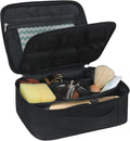 Meiiy Barber Tool Bag, Large Hair Clipper Bag, Black