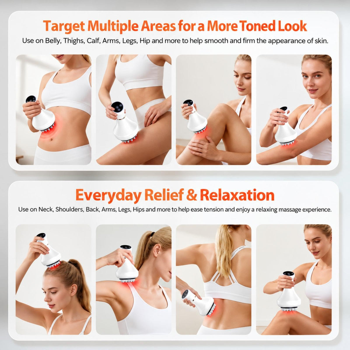 NENRENT Lymphatic Drainage Massager Tool, Body Sculpting Massage