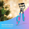 Kaasage Eyelash Curler with Pads, Achieve Perfect Curls in 5 Seconds