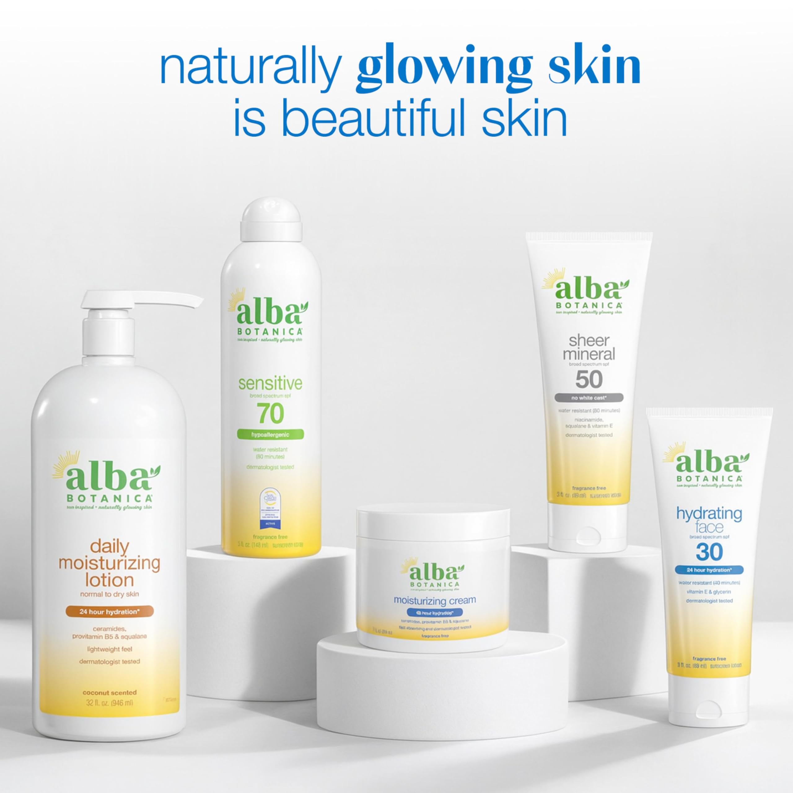 Alba Botanica Daily Moisturizing Lotion, Sensitive Skin, Fragrance Free, 32 Oz (Packaging May Vary)