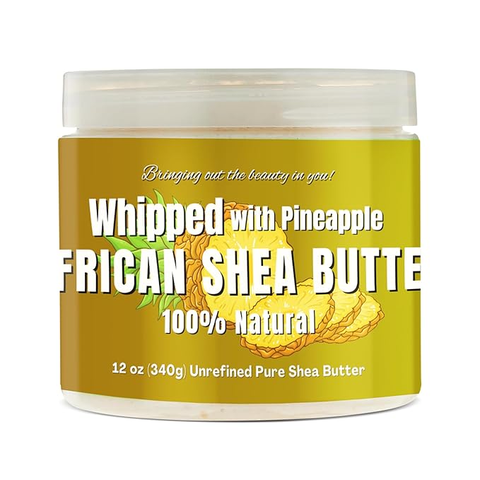 RA COSMETICS Whipped Shea Butter with Pineapple, 12oz