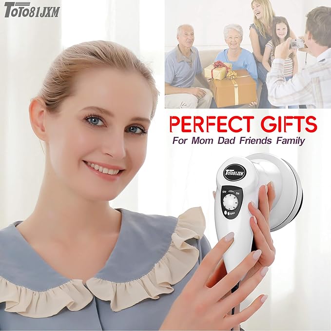 TOTO81JXM Cellulite Massager – Body Sculpting Machine with Lymphatic Drainage & Skin Tightening for Belly Butt Stomach Legs Arms Fat, Lipo Roller Massager After Surgery, Widearea & Adjustable Speed.