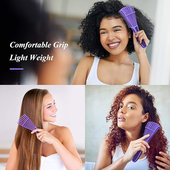 URTHEONE Detangling Brush for Black Natural Hair, 3A-4C Curly Afro Brush