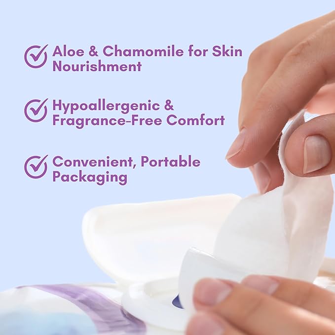 Nurture XL Antibacterial Body & Hand Sanitizing Cloths - 25 Wipes, 10 Pack