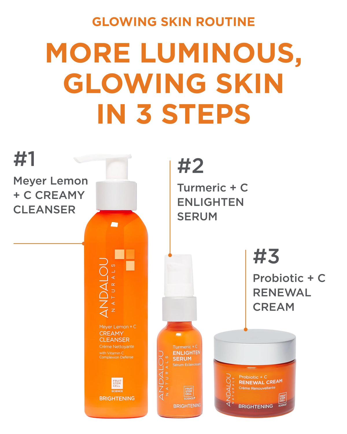 Andalou Naturals Turmeric + Vitamin C Enlighten Serum (1.1 fl oz)