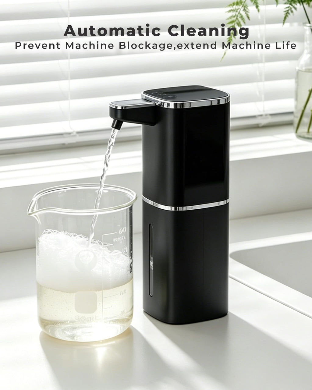 DODO MEKIA 2 Pack Automatic Soap Dispenser Touchless, Rechargeable
