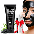 Blackhead Remover Mask, Charcoal Peel Off Face Mask 3.53oz, Black Head Remover for Face &Nose, With Brush, Extractor Tool, Deep Pore Cleansing Dirt, Excess Oil and Blackheads for Men & Women