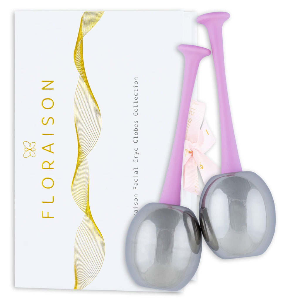 Facial Roller Unbreakable Stainless Steel Cryo Globes Magic Cooling Beauty Facial Sticks for Face, Neck & Body Cryo Sticks Cold Roller for face Puffiness Wrinkles