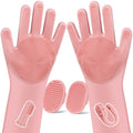 6PCS Grooming & Bath Supplies for Dogs, Cats | Dog Washing Gloves | Dog Bath Brush | Dog Shower Brush | Pet Grooming Gloves | Dog Grooming kit | Pet Supplies for Showerhead & Sprayer (Light Pink)
