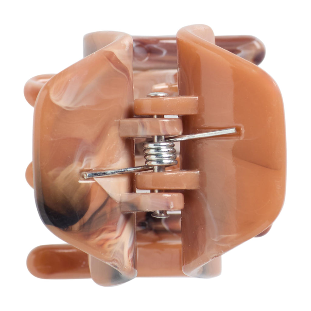 Goody Classic Claw Hair Clips - 6-Count, Clear, Brown and Black - 1/2 Claw Will Gently Keep Hair Secured In Place with a Long Lasting Hold, color may vary