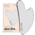 Kitsch Stainless Steel Guasha Tool for Face - Silver