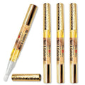 Bliss Kiss | 4 Vanilla Fragrance Nail Oil Cuticle Pens w/Vitamin E & Jojoba⏤Nail Strengthener Nail Growth Serum for Brittle Peeling Breaking Thin Nails