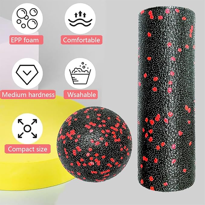 XCZGSW Mini Foam Roller, High Density Massage Tool for Physical Therapy