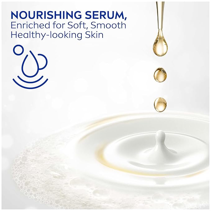 NIVEA Delicate Orchid and Amber Body Wash with Nourishing Serum, 20 Fl Oz Bottle (Pack of 2)