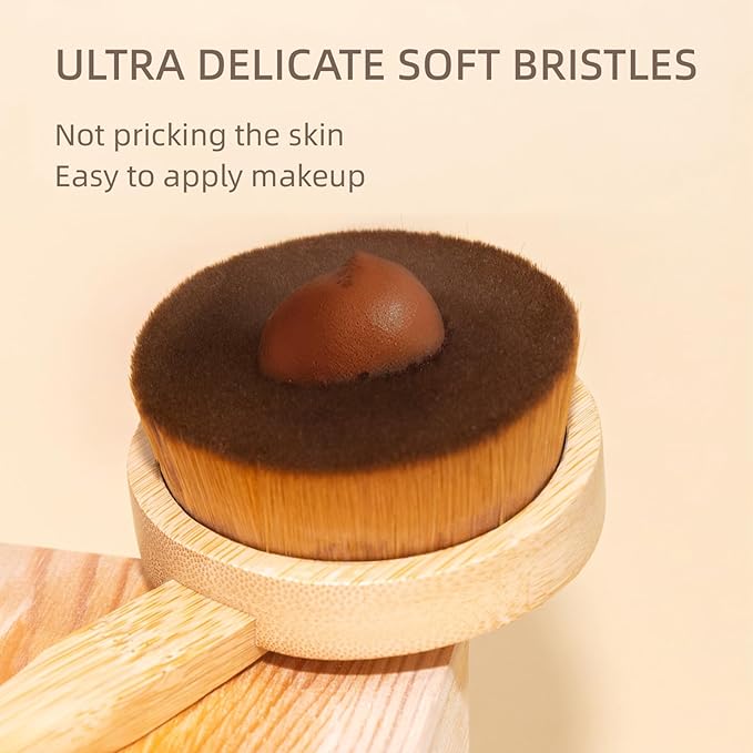 Ludanbest Self-Tan Back Applicator, Back Brush For Applying Self-Tan, Long Handle For Controlled Sunless Tanning, Eco Friendly Back Tanning Applicator, Vegan, & Cruelty Free, 1 Count
