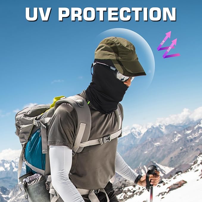 Xeoxarel 6 Pack Balaclava, UV Protector Face Mask Men/Women，Multi - Color