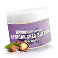 RA COSMETICS Whipped Shea Butter with Lavender Extract – 100% Unrefined Shea Body Butter from Ghana – Moisturizes Skin, Nourishes & Conditions Hair – Softens and Smooths Lips, Hands & Feet – 12oz