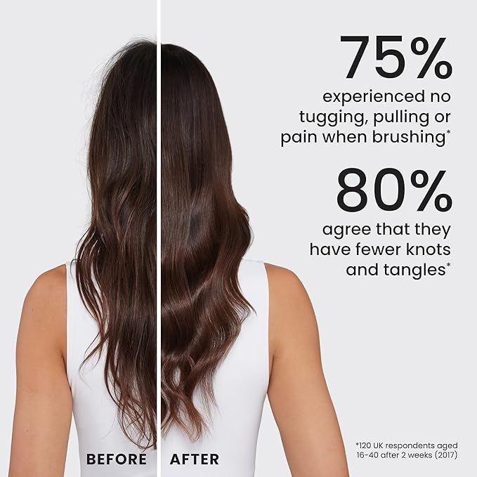 Tangle Teezer Ultimate Detangler Brush, Straight to Wavy, Denim Blues
