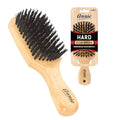 Annie Natural Boar Bristle Hard Club Brush #2061, Reinforced boar bristles, reinforced bristles, wavy hair, straight hair, long hair, short hair, no more tangles, detangler