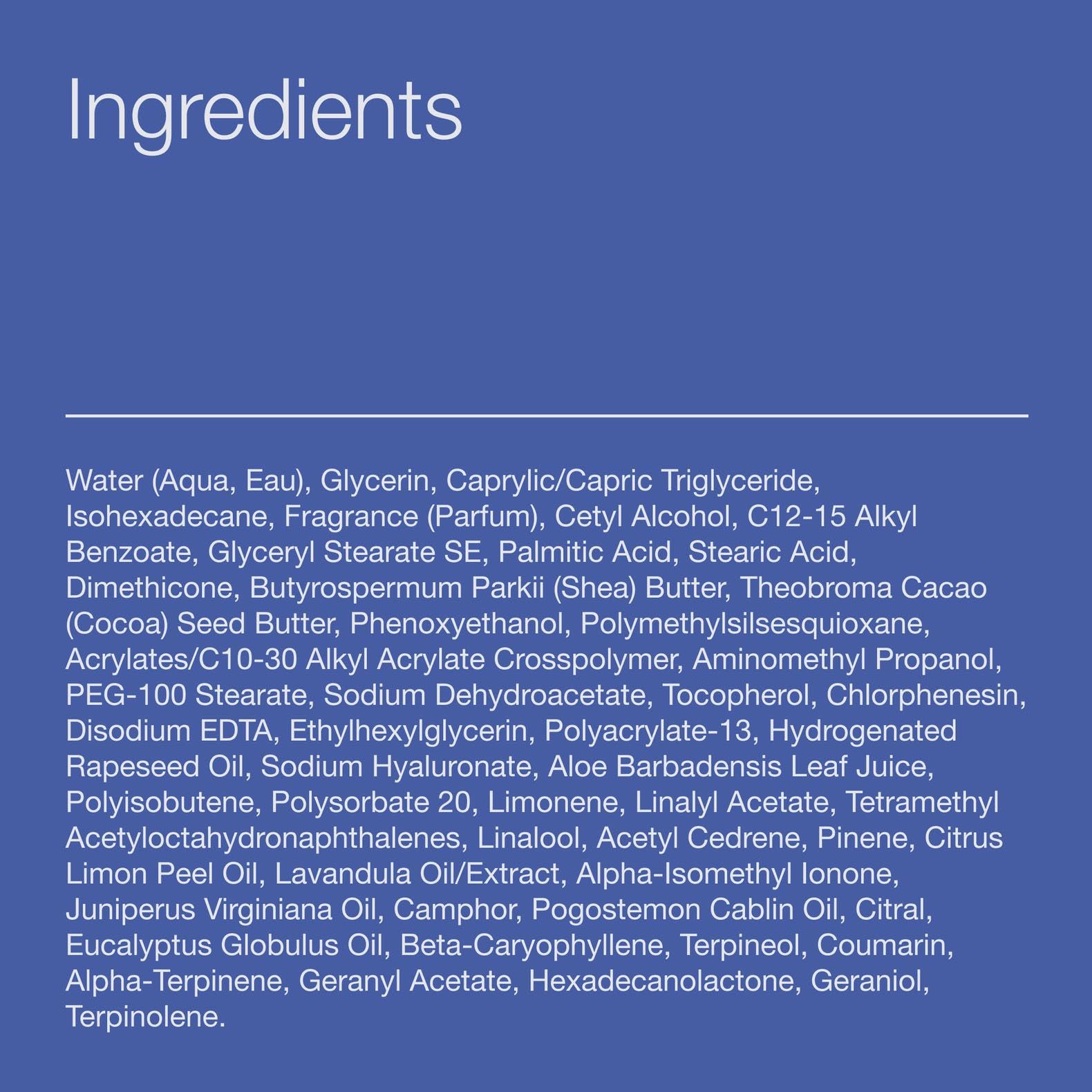 Bath & Body Works Men’s Body Cream, Ocean Scent, Ultimate Hydration Moisturizer with Shea Butter & Hyaluronic Acid for Dry Skin, Coastal Air & Cypress Scent, 8 oz - 1 Pack