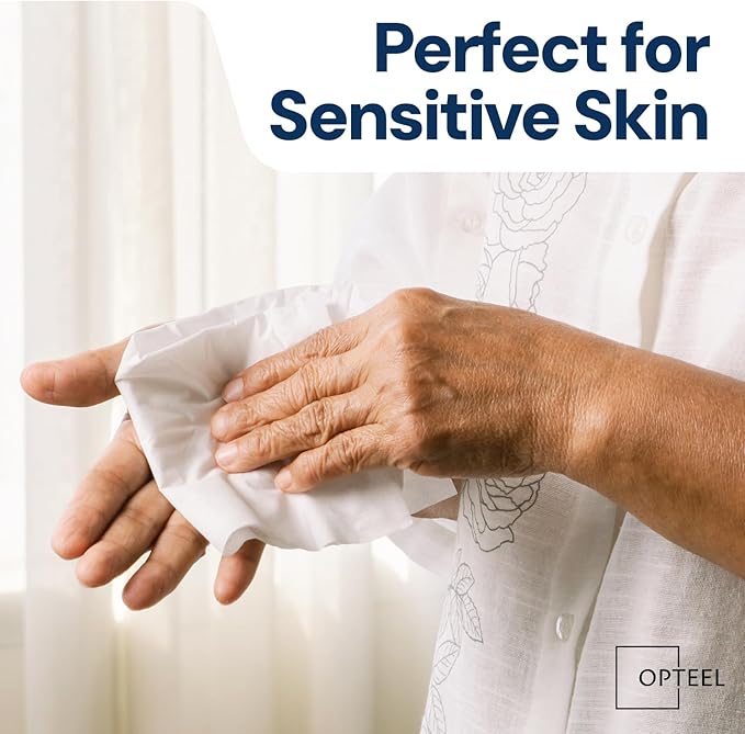 OPTEEL Adult Wipes for the Elderly – Extra Large 8x13, Pre-Moistened 720ct
