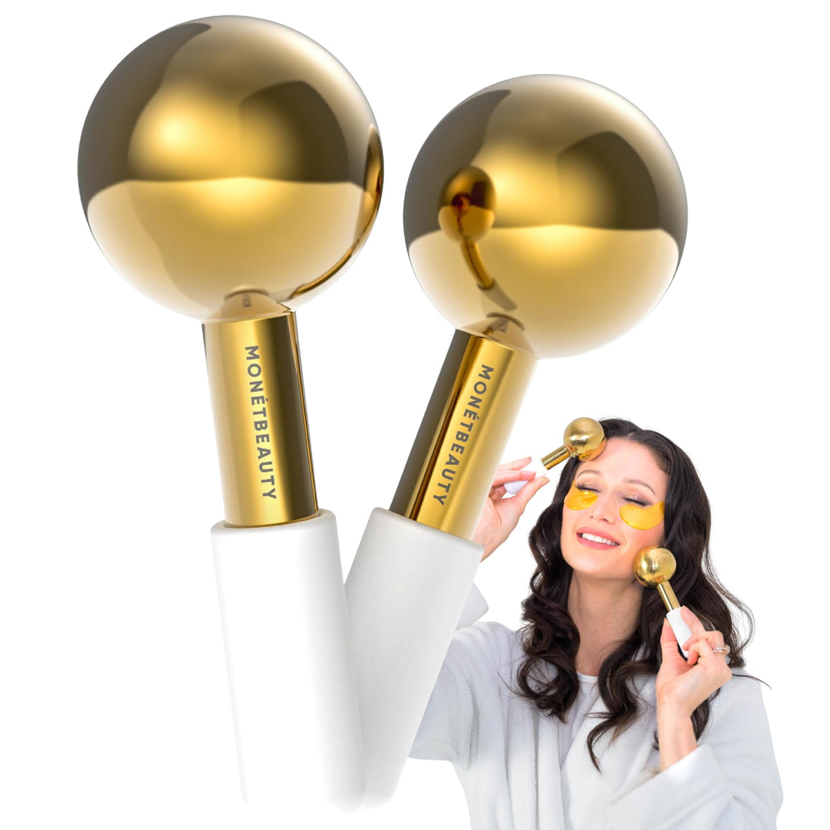 Tighten Skin, Depuff & Sinus Relief? Stainless Steel Ice Globes for Facials, Durable Cryo Globes Instantly Reduce Puffiness, Tighten Pores, Face Globes Facial Massages & Daily Beauty Routine
