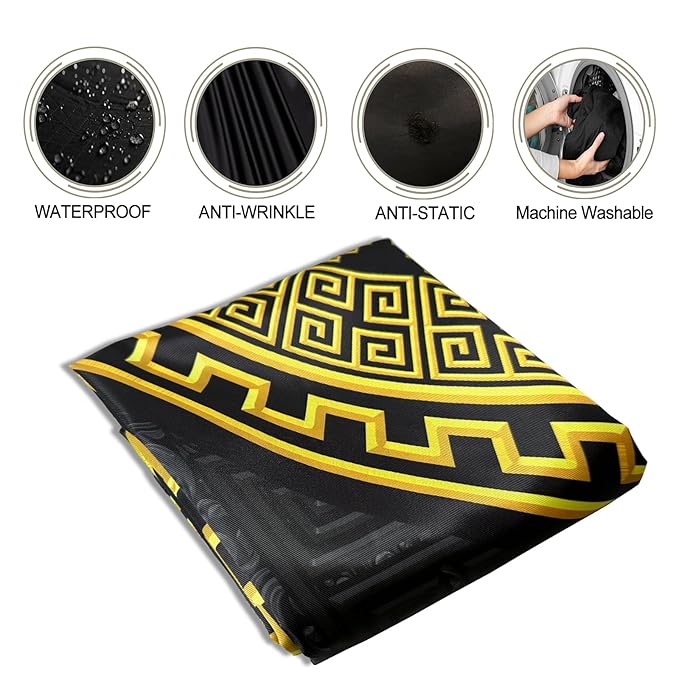 Barber Capes Hair Cutting Capes Salon Stylist Capes with Snaps Waterproof Professional Large Barber Hairdresser Gown Cape- 63”× 56”(ABSTRACT)