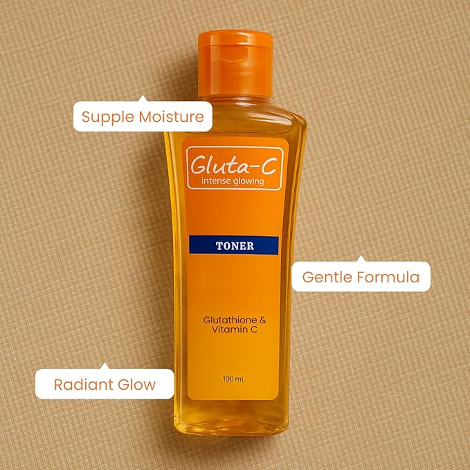 Intense Glow Facial Toner – Alcohol-Free Hydrating Toner for Refreshed, Smooth & Balanced Skin – Pore-Refining and Radiance-Enhancing Formula – 100ml