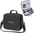 Luxtude Large Barber Case, Hard Barber Bags for Clippers and Supplies, Travel Hair Clipper Case, Clipper and Trimmer Cases with Shoulder Strap, Easy Carrying