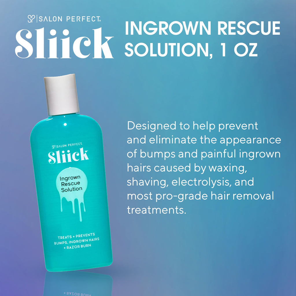 Sliick Ingrown Hair Treatment for Women – Ingrown Hair Serum, Prevents Bumps & Razor Bumps for Bikini Line, Legs & Underarms, Made in USA, 4 oz