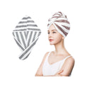 YiRayon Microfiber Hair Towel Wrap, Soft Lightweight Hair Turben Towel, Super Absorbent Quick Dry Hair Turban with Button, Larger Microfiber Hair Towels for Women Curly Long Hair