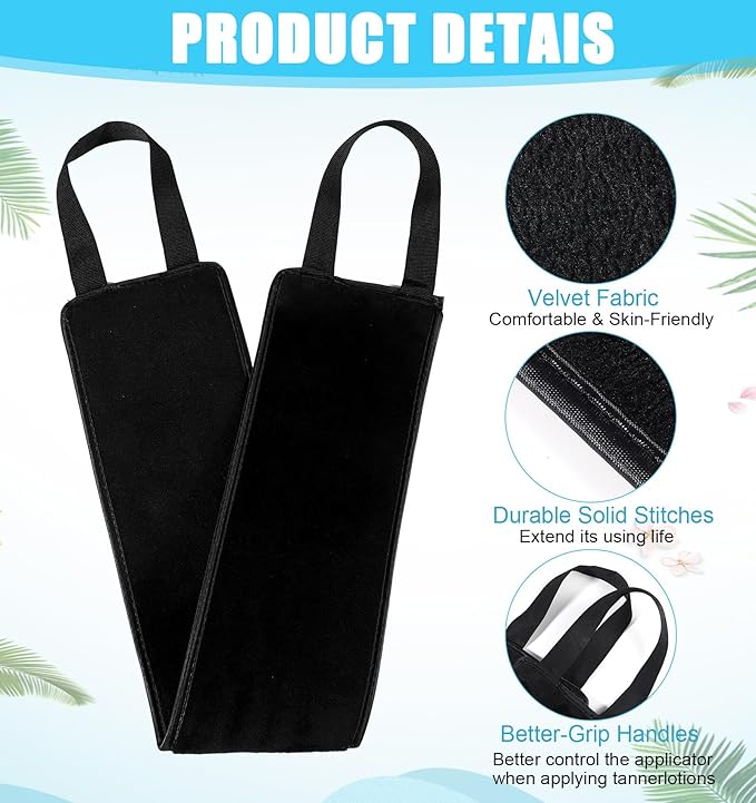 Lotion Applicator for Back, Back Self Tanner Applicator Double-sided