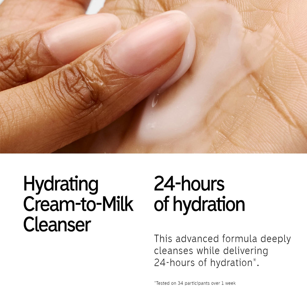 The INKEY List It’s Giving Hydration Gift Set, Hydrating Cream-to-Milk Cleanser + Omega Water Cream Moisturiser, Skincare Duo for Healthy, Glowing Skin, Gift Set for All Skin Types