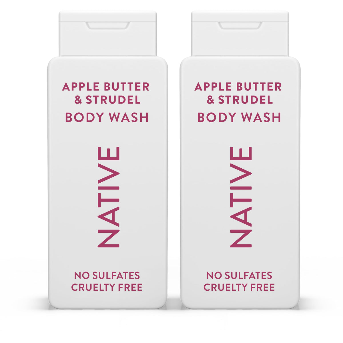Native Body Wash with Naturally Derived Ingredients – Honey Crisp & Cider – Sulfate & Paraben Free – For Women & Men – Skin‑Loving Cleanser – 18 oz (2‑Pack)