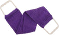 Ipetboom Double Sided Natural Bath Scrubber with Strong Exfoliating Pull Strap for Men and Women Deep Cleansing Massage Towel for Back Spa Shower Belt Random Solid Color Random Color