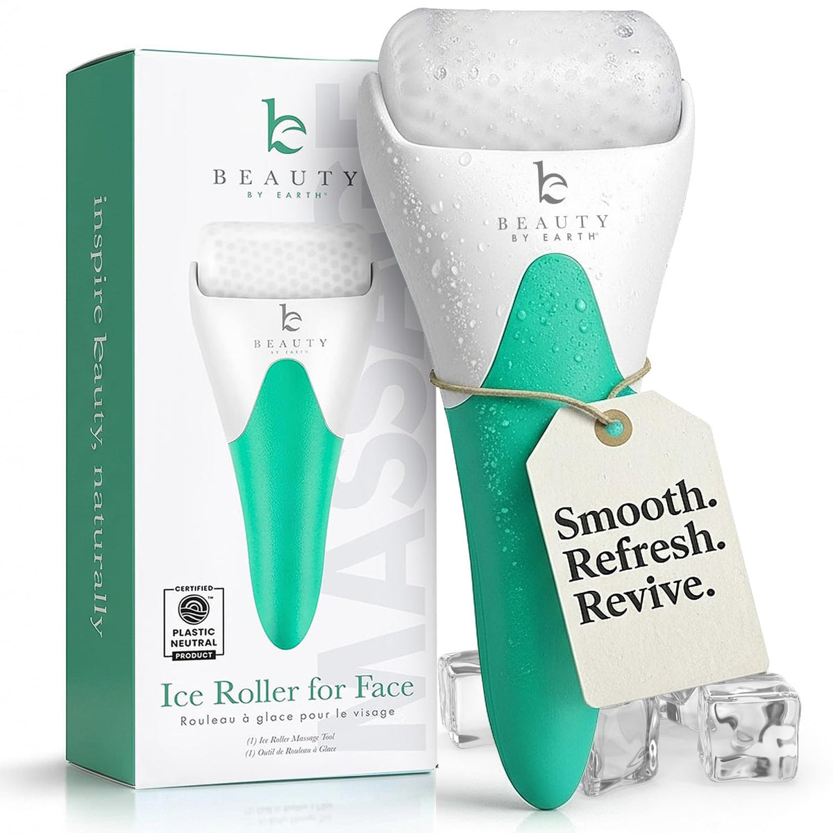 Ice Roller for Face - Face & Eye Roller for Puffy Eyes & Wrinkles