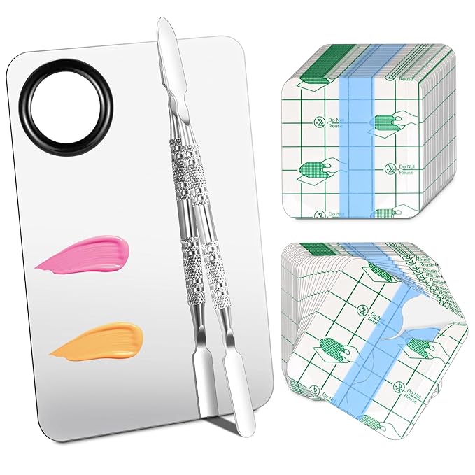 Makeup Mixing Palette, Makeup Hand Palette Single Use Makeup Mixing Tray
