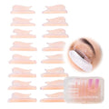 Curacoro Lash Lift Shields, 16 Pcs/8 Sizes Reusable Silicone Rods
