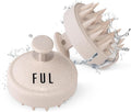 FUL Scalp Massager, Soft Silicone Brush for Hair Growth, Exfoliating Scalp