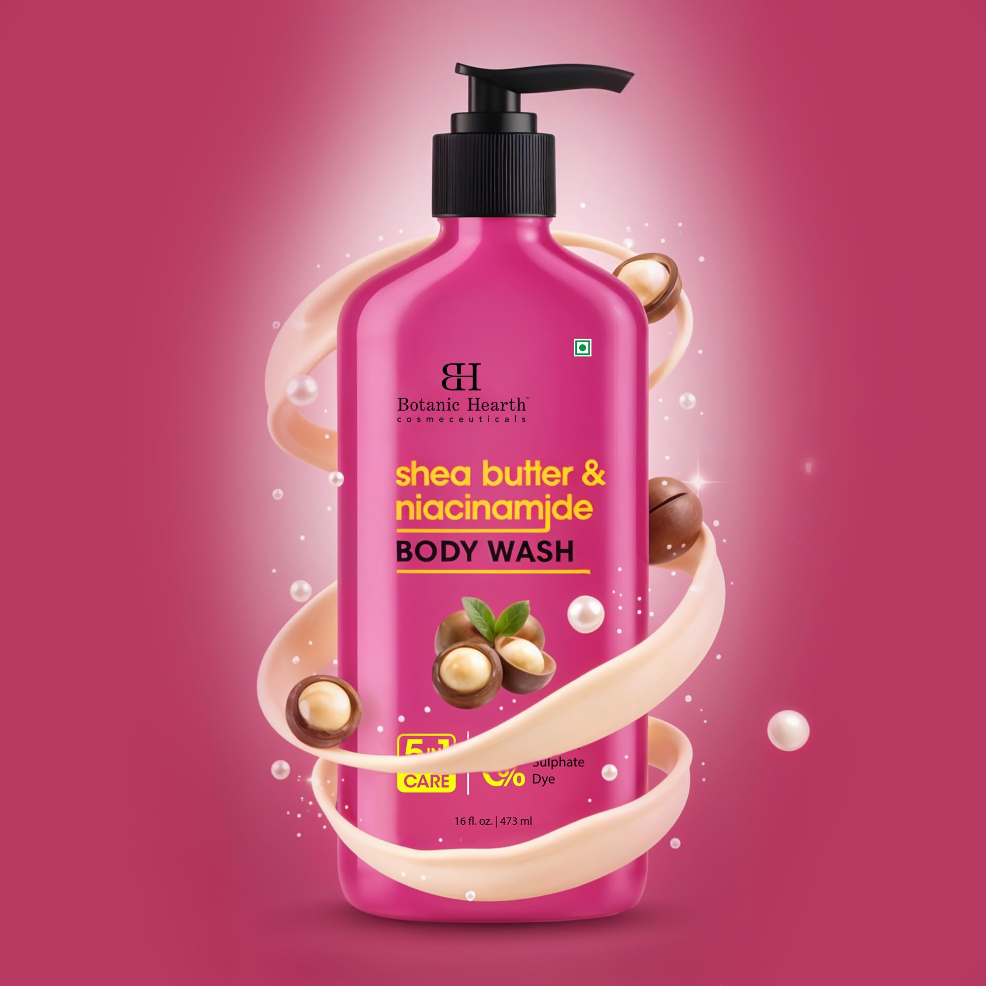 Botanic Hearth Shea Butter & Niacinamide Body Wash –16 fl oz