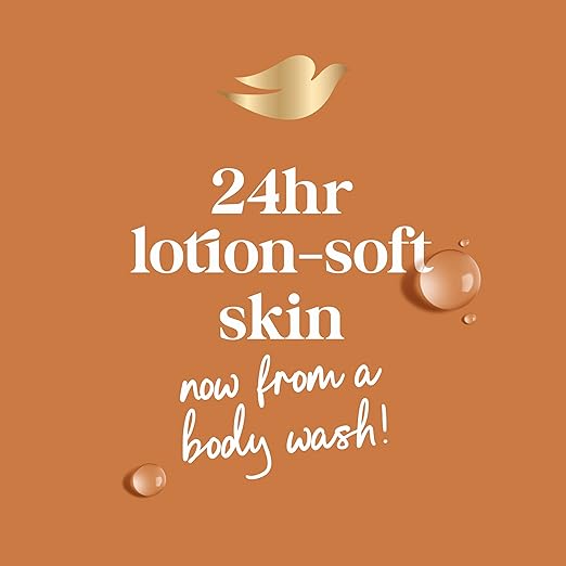 Dove Body Wash with Pump Pamper Shea Butter & Vanilla for 24hr Lotion-Soft Skin Moisturizing Skin Cleanser with No Sulfates No Parabens 30.6 oz