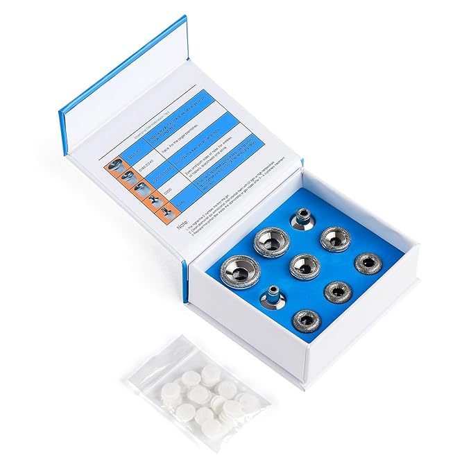 Diamond Dermabrasion Head, Microdermabrasion Accessories 9 Tips