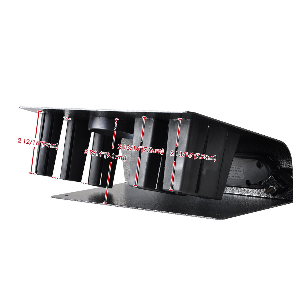 BYOOTIQUE 6-Hole Tabletop Blow Dryer & Hair Iron Holder Salon Stand Pack 2
