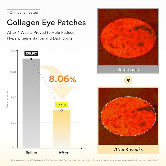 Abib Vegan Collagen Eye Patches for Wrinkles & Fine Line with Jericho Rose Jelly & Peptides, 60 Count, Korean Skin Care