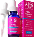 SeoulCeuticals Korean 20% Vitamin C Serum for Face + CE Ferulic 2oz Vit C